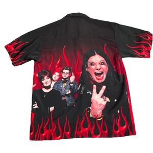 Vintage Ozzie Osbourne Dragonfly The Osbourne Size Medium AOP 2002 Rock Concert